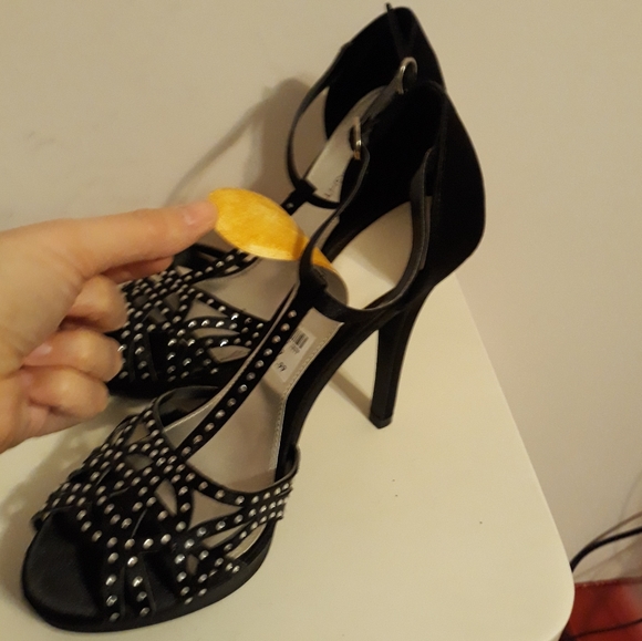 Rhinestoned evening shoes - Picture 5 of 6